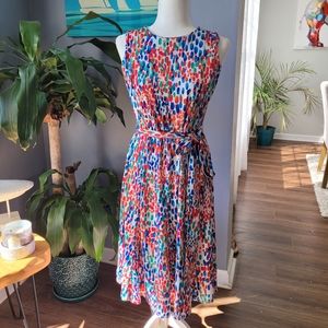 Colorful Shelby & Palmer Midi Dress